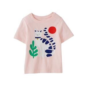 Hanna Andersson NWT Pink Graphic T-Shirt. Size 10.